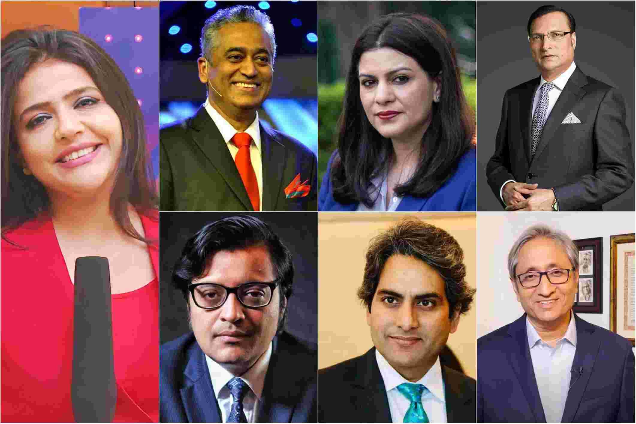 Top highest paid news anchors in India