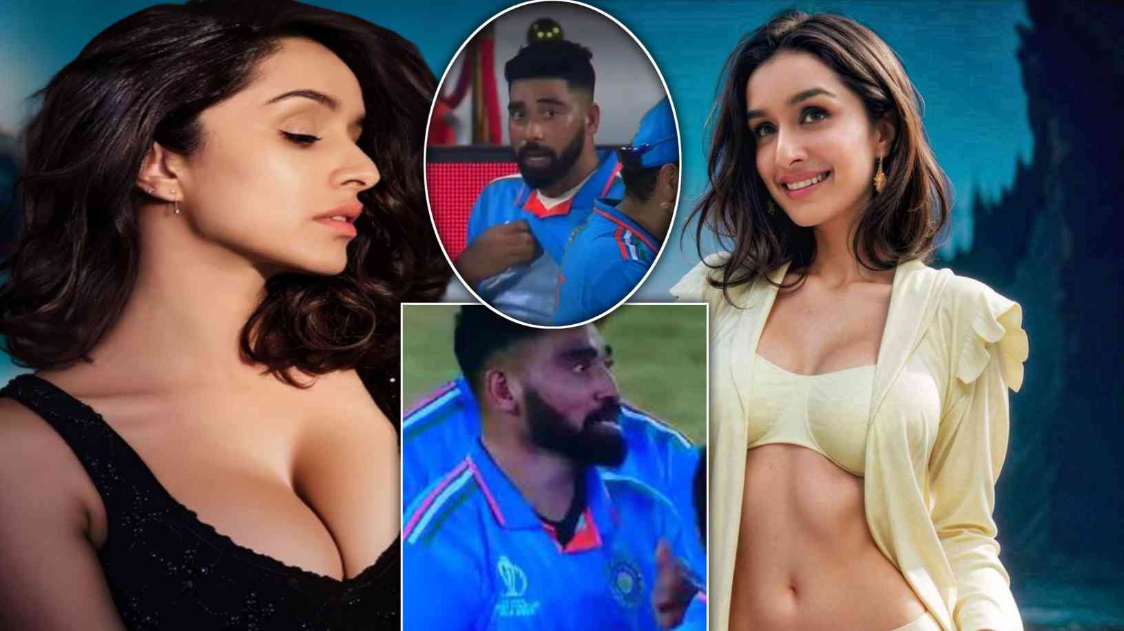 Shraddha Kapoor broke Indian cricketer Mohammed Siraj's heart, VIDEO goes viral
