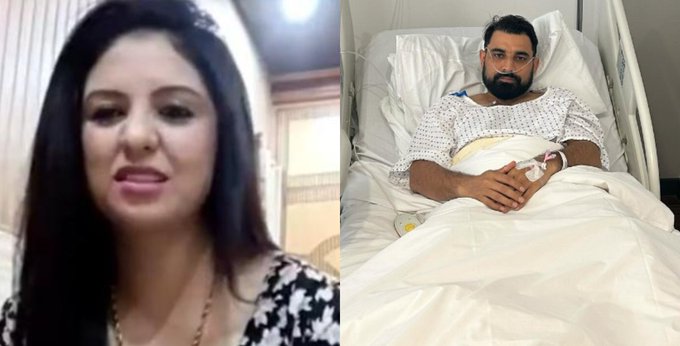 Wife Hasin Jahan's heart sad after seeing Mohammed Shami's surgery