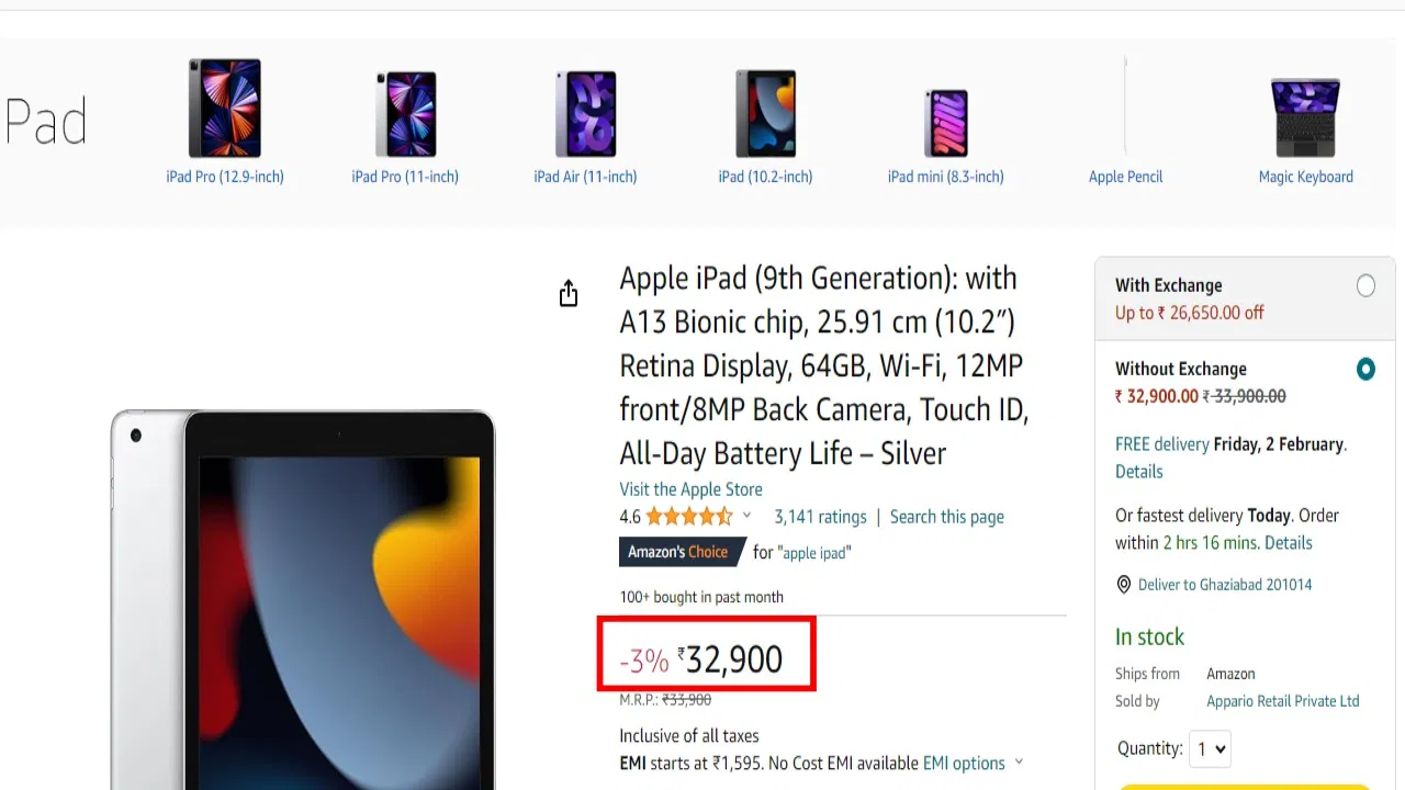 Apple iPad Sale 