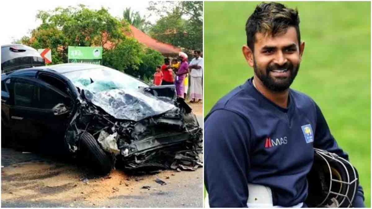 Lahiru Thirimanne Car Accident