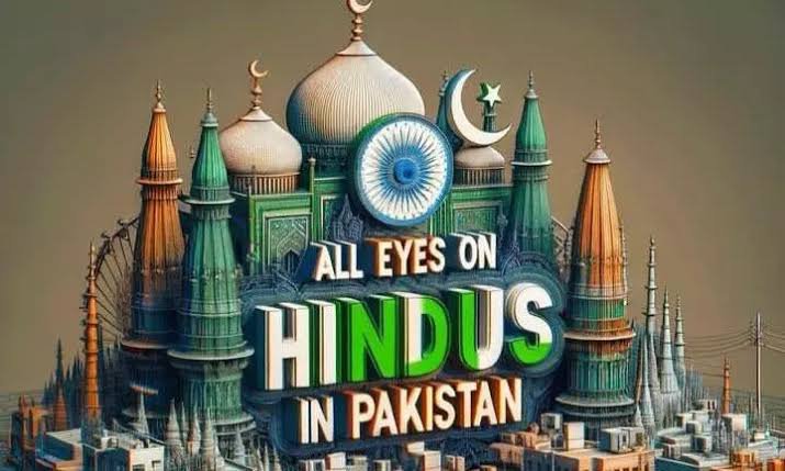 all eyes on hindus in pakistan trend