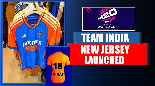 Team India New Jersey For T20 World Cup 2024